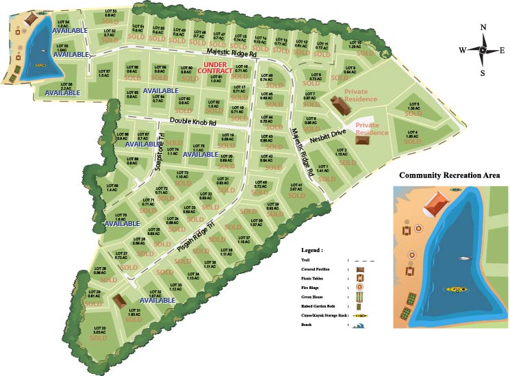 Plan of The Farm Mills River